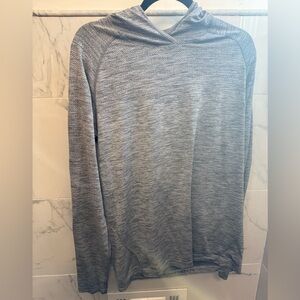 Lululemon Metal Vent Tech Heathered Grey Hoodie